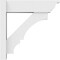 Ekena Millwork Balboa Architectural Grade PVC Outlooker with Traditional Ends, 7"W X 20"D X 20"H OUTP07X20X20BOA01 - alternate 4